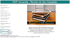 Desktop Screenshot of edpcollege.info