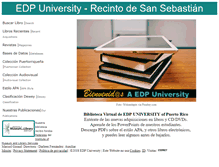 Tablet Screenshot of edpcollege.info